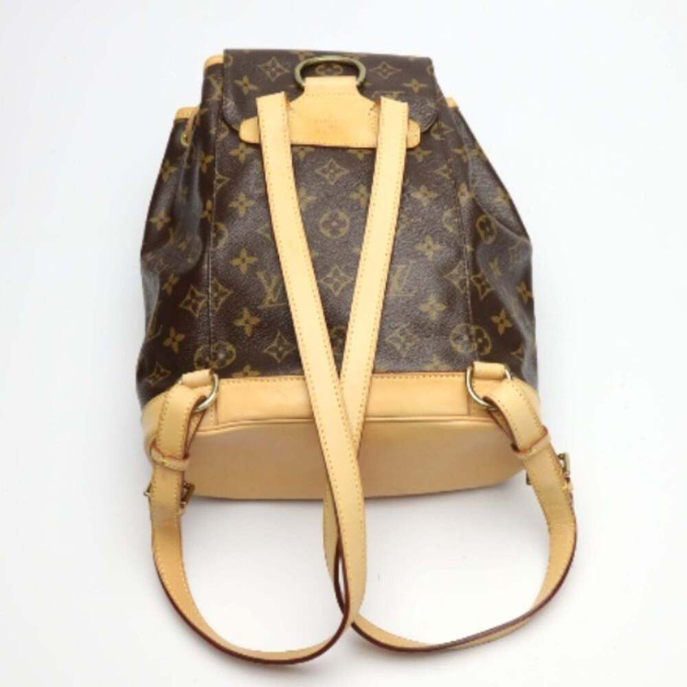LOUIS VUITTON Authentic Brown Monogram Backpack - Picture 5 of 15